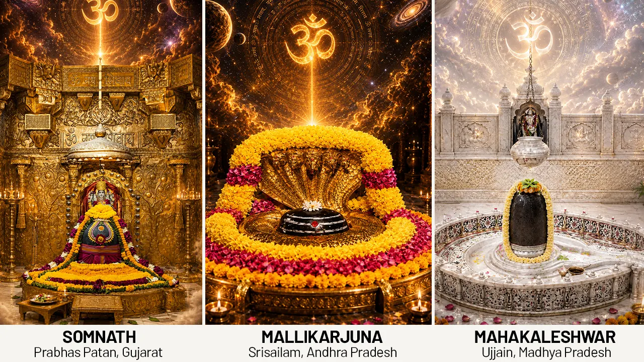 12 Jyotirlingas pilgrimage in India
