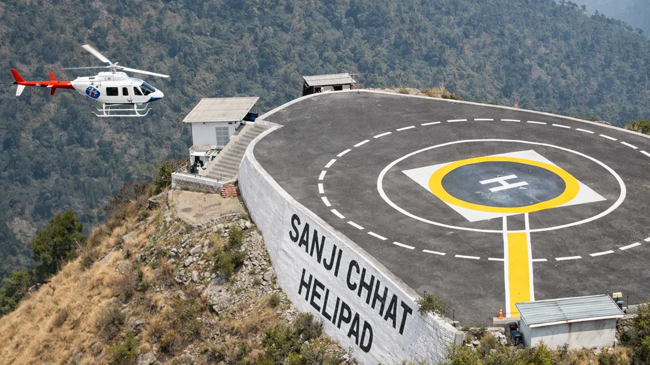 Sanji Chhat Helipad, Vaishno Devi