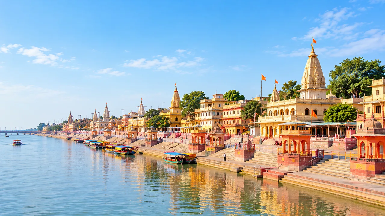 Saryu River spiritual experience in Ayodhya