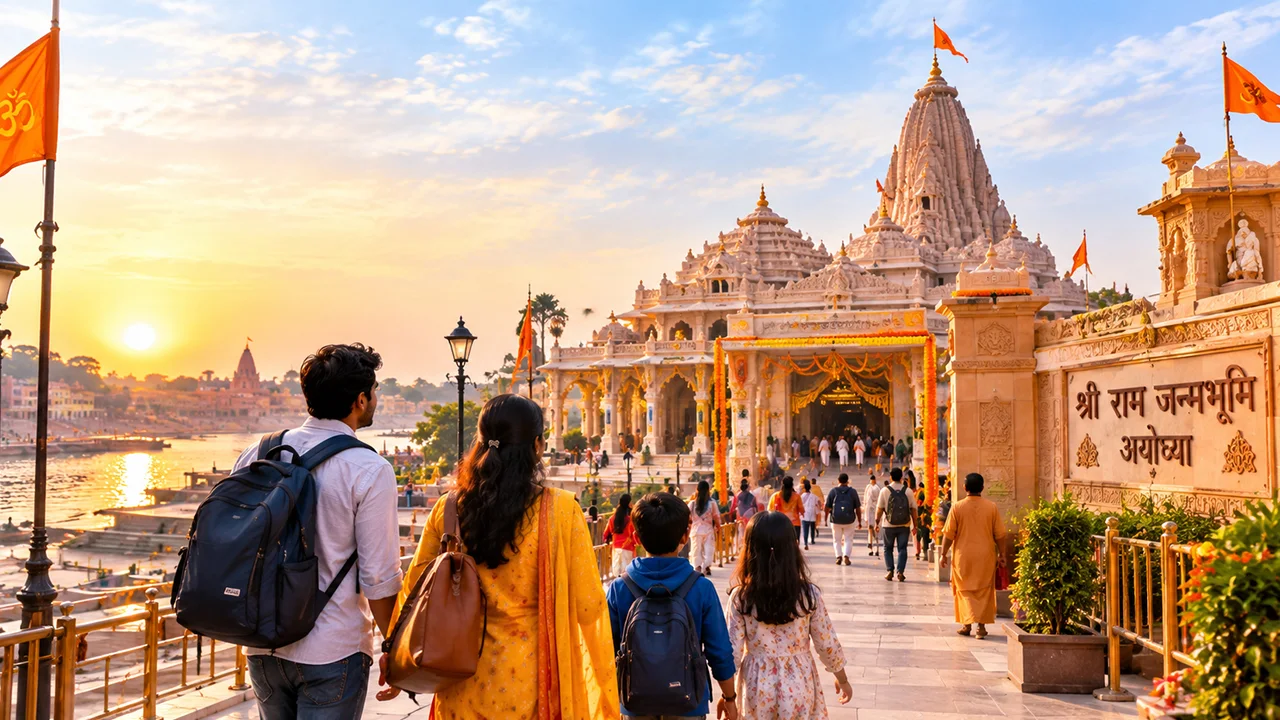Travel to Ayodhya Ram Mandir from Bangalore by air and rail