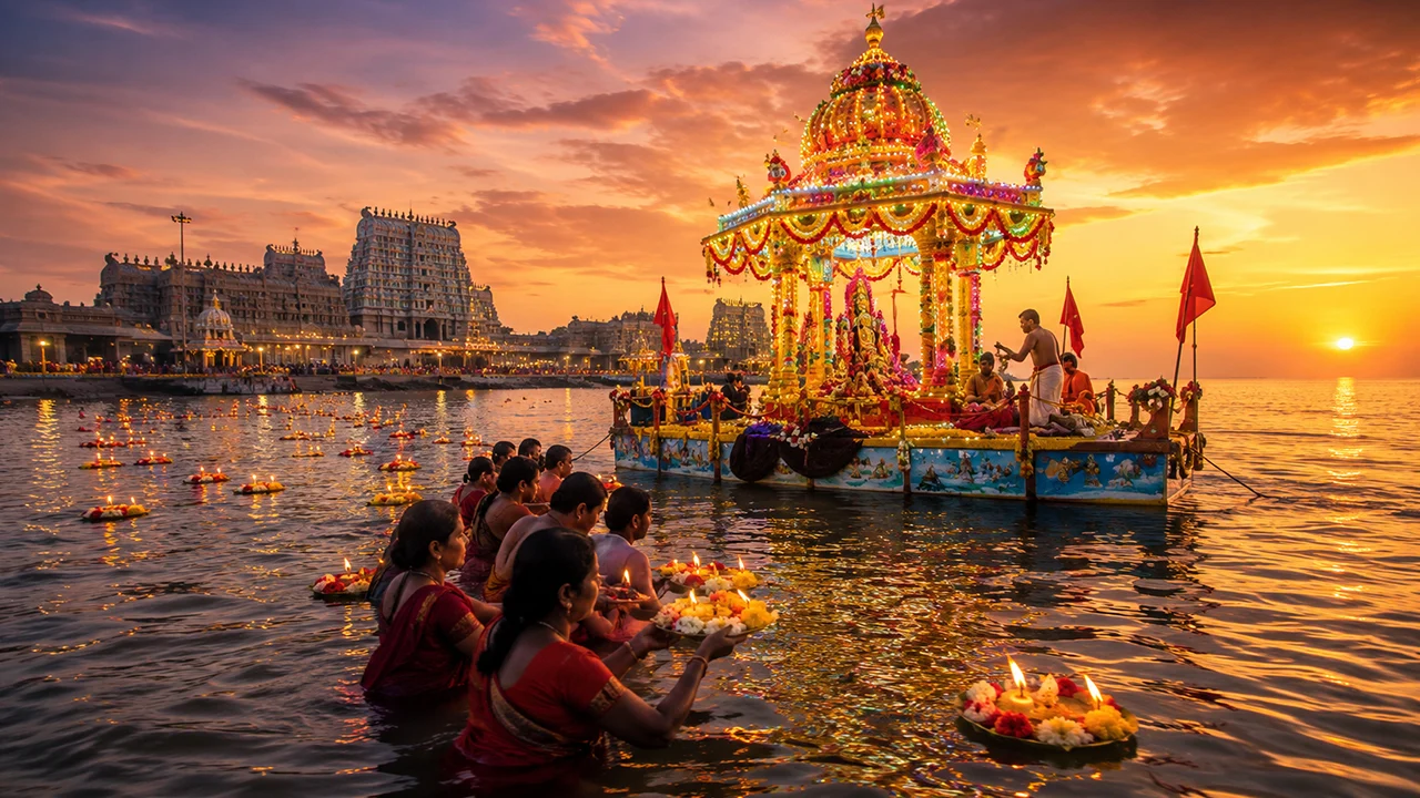 Float Festival at Madurai Meenakshi Amman Temple