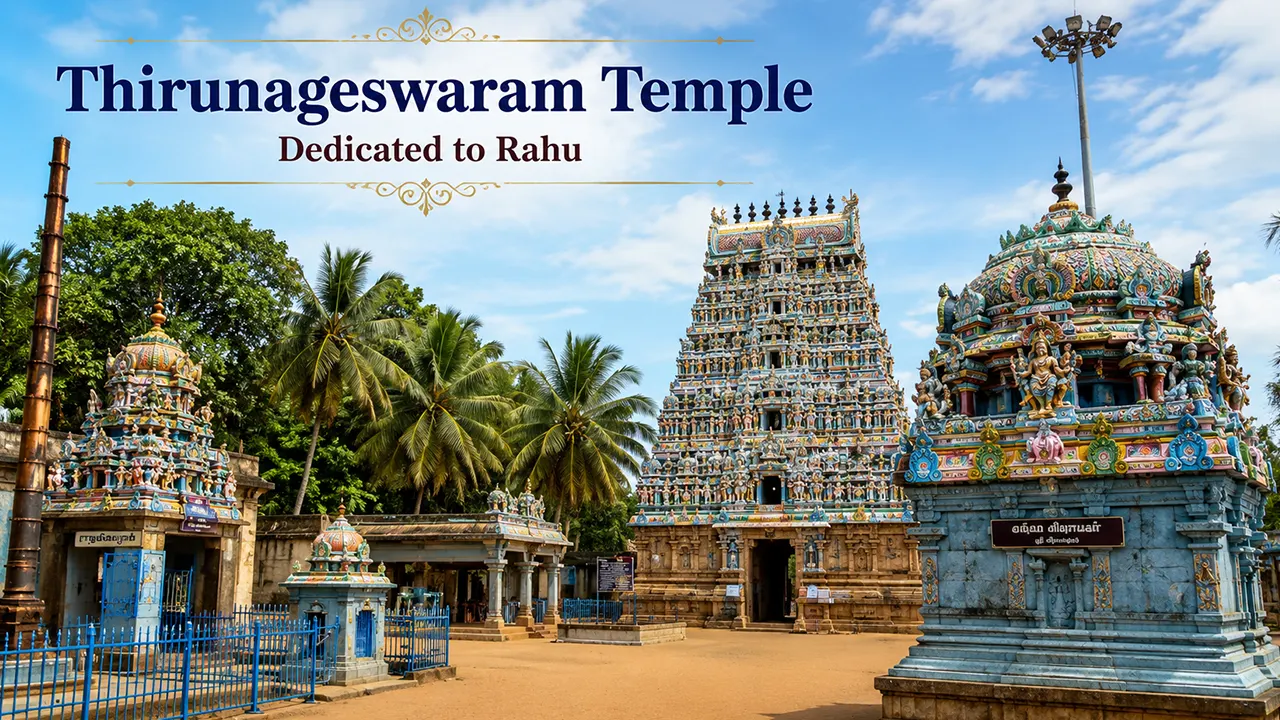 Navagraha Temple Tour Package Tamil Nadu - Thirunageswaram Temple