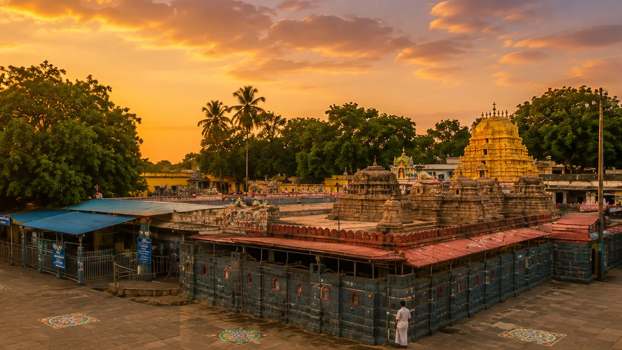 Srisailam Temple Tour Package - Srisailam temple corridor