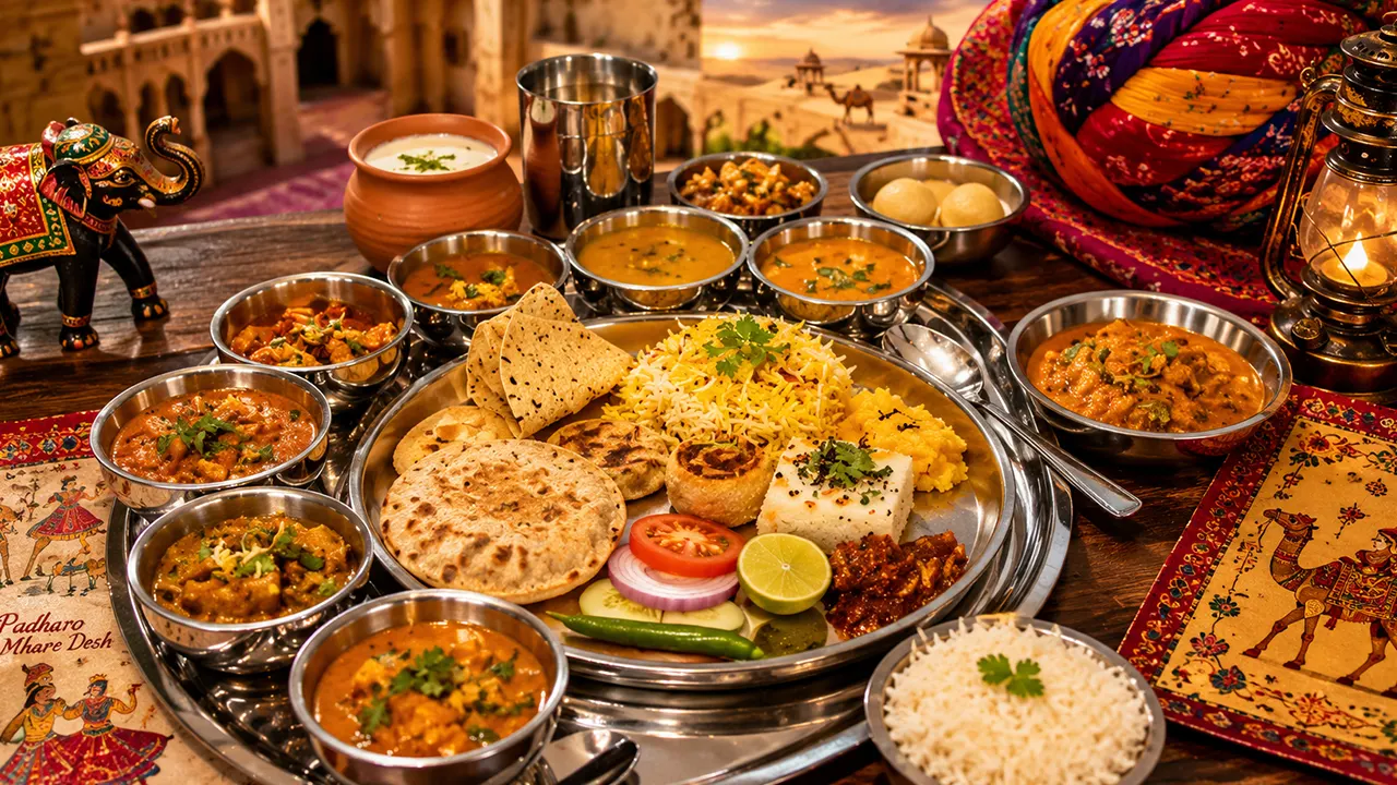 Rajasthan Travel for Rajasthani Cuisine