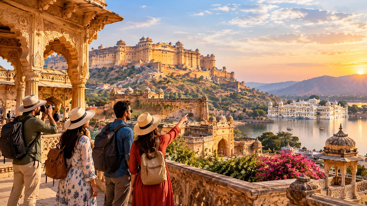 Rajasthan heritage sightseeing and travel itinerary