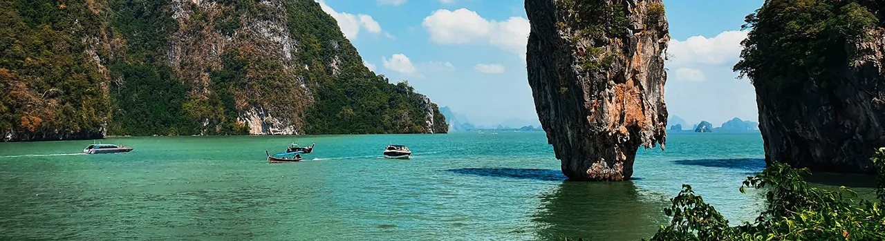 Asia tour packages banner featuring top travel destinations