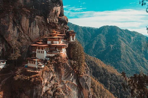 Bhutan travel packages with monasteries and Himalayan landscapes