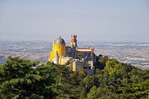 Portugal tourism with coastal towns, beaches and historic architecture