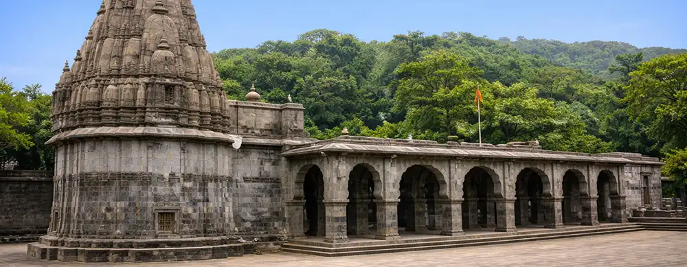 <?php echo Couple pilgrimage to Bhimashankar with Pooja and Darshan ?>