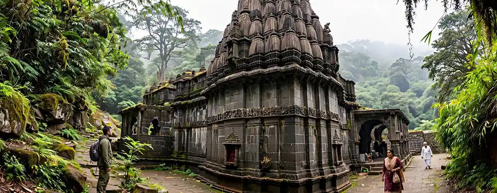 <?php echo Bhimashankar temple visit for families with comfortable arrangements ?>