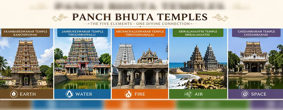 <?php echo Pancha Bhoota Pilgrimage Tour Packages ?>