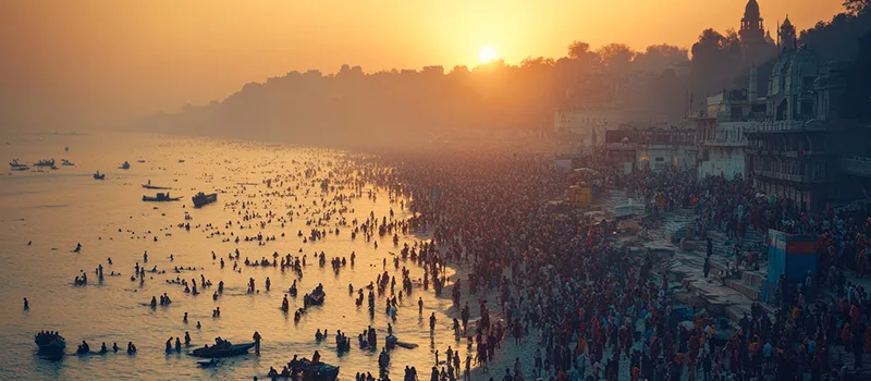 <?php echo Sangam Snan and 2 Nights Luxury Tent Package from INR15,999 Prayagraj ?>