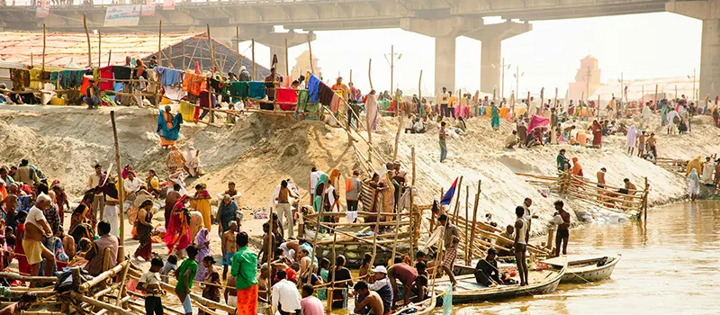 <?php echo Luxury Tent City for Large Groups at Magh Mela - Enquire Now Prayagraj ?>