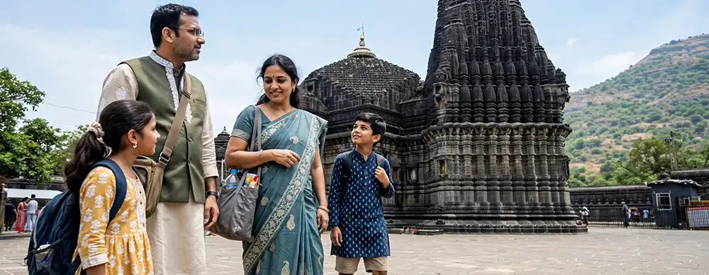 <?php echo Trimbakeshwar Pooja and Darshan for families with hotel stay ?>