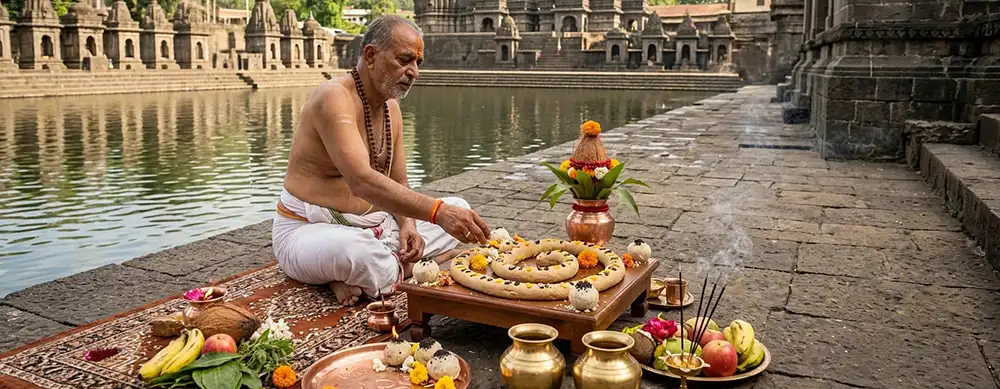 <?php echo Senior citizen pilgrimage to Trimbakeshwar with dedicated support ?>