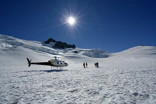 Franz Josef Glacier New Zealand ice landscapes tourism travel destination