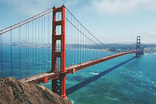 Golden Gate Bridge San Francisco landmark tourism travel destination