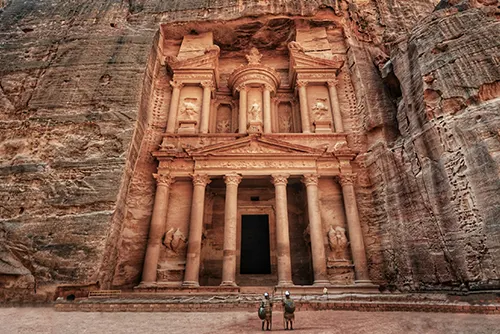 Jordan Petra desert Wadi Rum tourism travel destination
