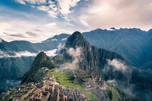 Machu Picchu Peru Inca ruins mountains tourism travel destination