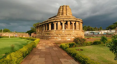 Aihole tourism highlighting early Hindu temples, architecture, and historical travel
