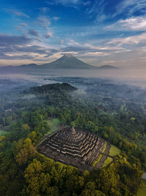 Indonesia travel showcasing iconic landmarks scenic islands cities and popular tourist attractions