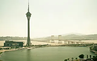 Macau holiday package showcasing historic landmarks and vibrant Cotai entertainment district