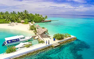 Romantic Maldives holiday tour at Anantara Veli luxury island resort