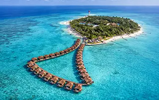 Luxury Maldives holiday tour package at Hard Rock island resort