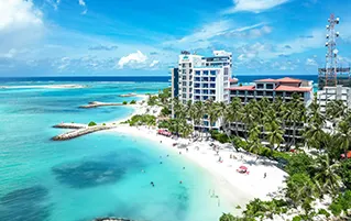 Relaxing Maldives tour package at Meeru Island Resort and Spa