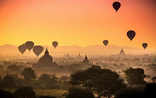 Grand Myanmar holiday packages covering Yangon Bagan Mandalay Hsipaw Inle Lake journey