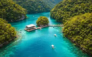 Philippines travel package featuring Boracay shores and El Nido islands