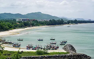 Hua Hin Bangkok holiday package with beaches markets and city travel Thailand