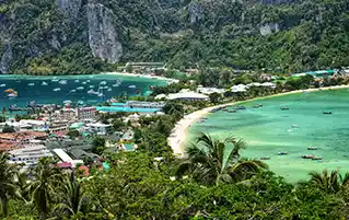 Romantic Thailand honeymoon tour package with Phuket Krabi and Samui travel