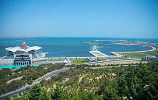 Azerbaijan tour packages featuring Baku heritage, mountains, and Caspian coastline