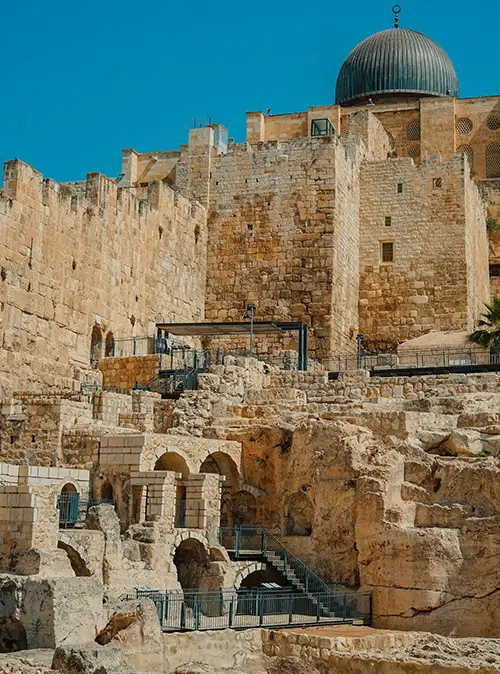 Spiritual tour covering revered religious landmarks across Jerusalem and Israel