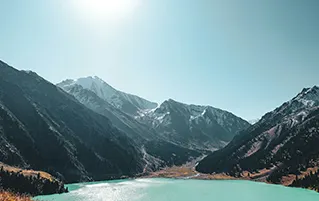 Kazakhstan Silk Road tour showcasing alpine lakes, historic landmarks, and vibrant capital travel attractions.