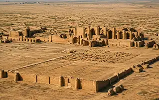 Turkmenistan heritage tour featuring Ashgabat, Darvaza, and Ancient Merv for unforgettable cultural travel experiences.