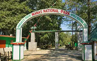 Assam heritage tour covering Guwahati, Manas National Park and western region travel