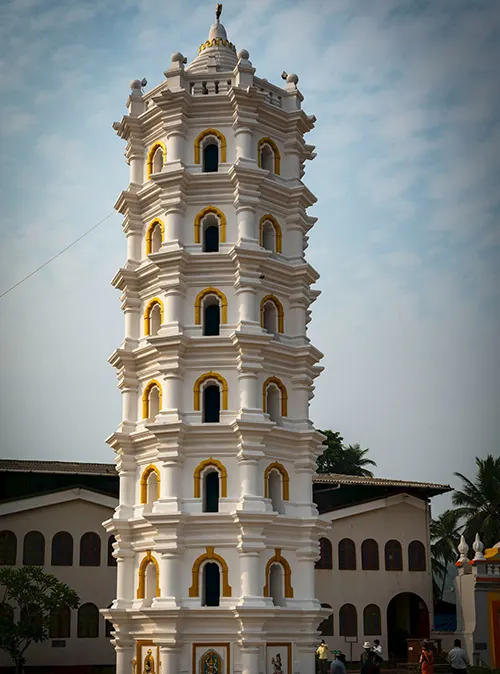 Peaceful temples in Goa offering spiritual travel experience and divine tourism journey