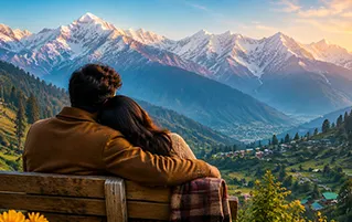 Romantic Himachal Pradesh tour featuring serene valleys, scenic mountain peaks and breathtaking landscapes