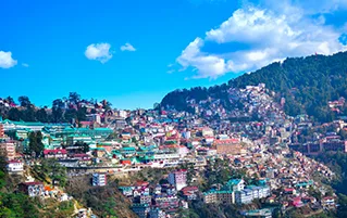 Himachal Pradesh tour covering Shimla, Kufri and Naldehra with scenic mountain travel