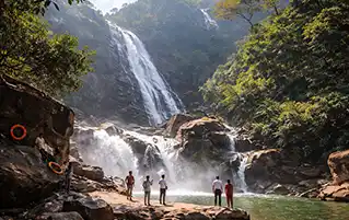 Ranchi wildlife and waterfalls tour packages in Jharkhand offering scenic travel experiences