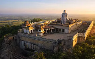 Karnataka travel tour covering Bangalore heritage and Shravanabelagola Jain pilgrimage sites