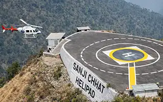 Vaishno Devi helicopter tour offering quick travel and comfortable pilgrimage journey