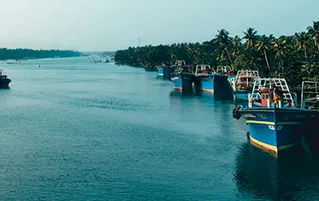 Kerala tour from Kochi to Kovalam highlighting beaches, backwaters, and heritage