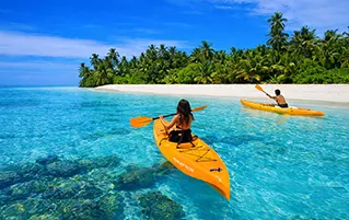 Lakshadweep honeymoon holiday package in Bangaram island romantic beach travel escape