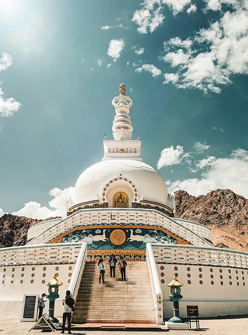 Peaceful monasteries in Leh Ladakh offer spiritual travel and serene Buddhist tourism experiences