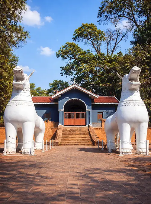 Kangla Fort in Manipur highlighting historical heritage tourism and cultural travel attractions
