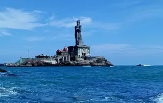 Madurai to Kanyakumari pilgrimage tour in Tamilnadu offering divine temple travel experience