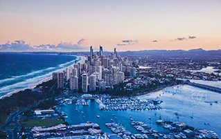 Australia holiday package banner showcasing Sydney, Melbourne, Cairns and Great Barrier Reef